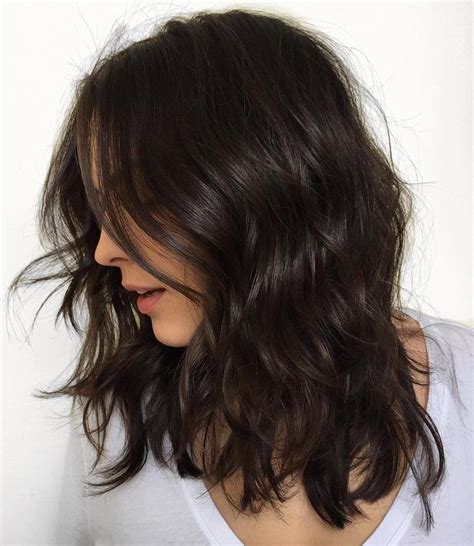 wavy hair layered